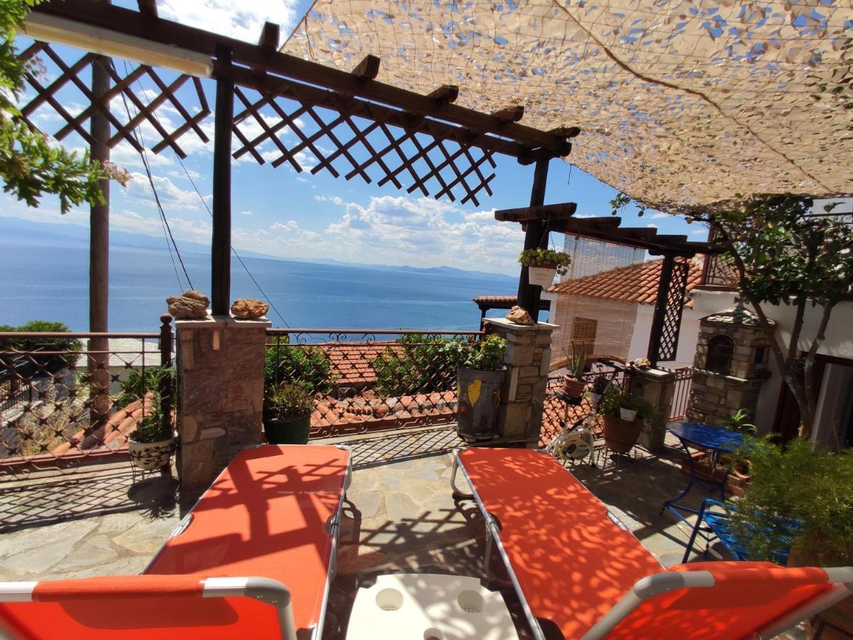 The Pagasetic Balcony - Magestic Sea Cottage Volos Exteriér fotografie