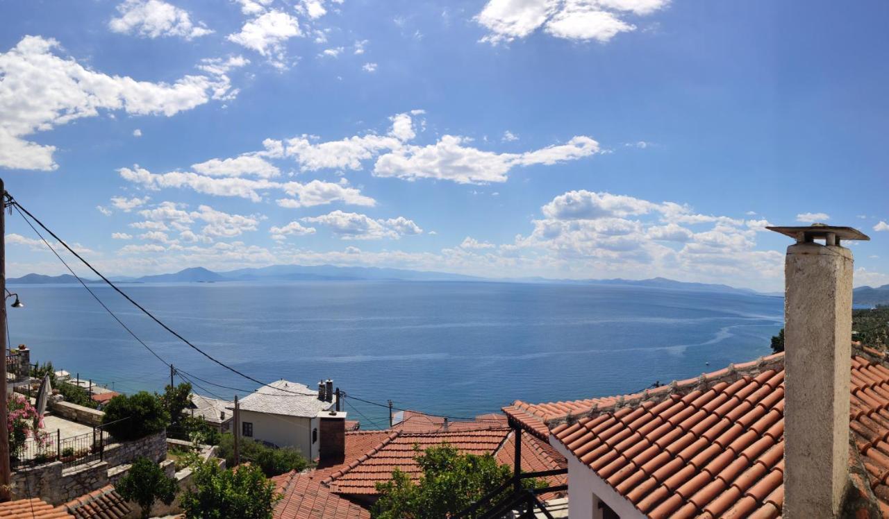 The Pagasetic Balcony - Magestic Sea Cottage Volos Exteriér fotografie