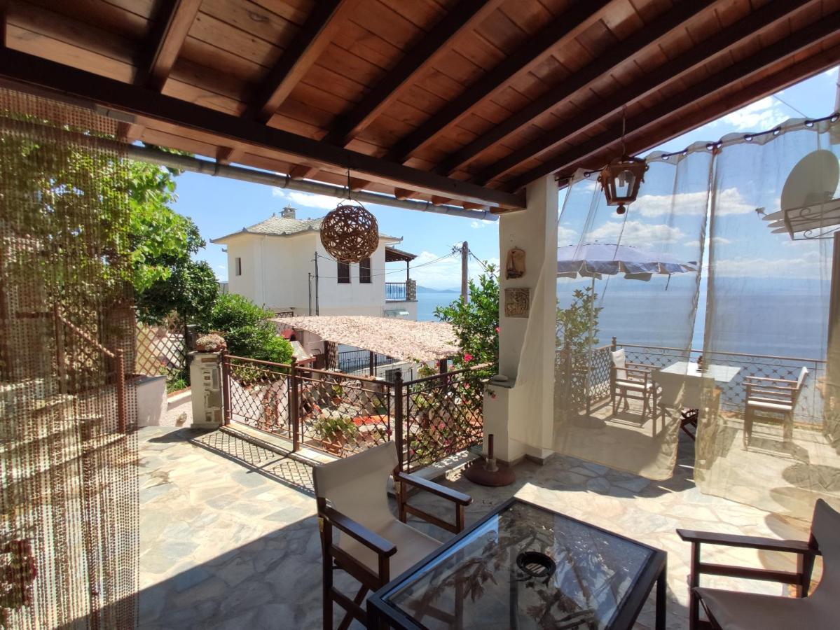The Pagasetic Balcony - Magestic Sea Cottage Volos Exteriér fotografie