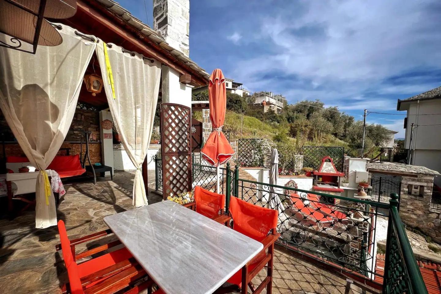The Pagasetic Balcony - Magestic Sea Cottage Volos Exteriér fotografie