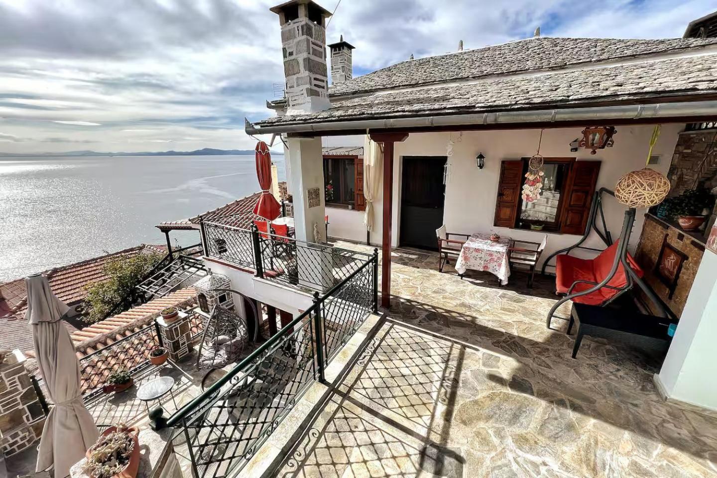 The Pagasetic Balcony - Magestic Sea Cottage Volos Exteriér fotografie