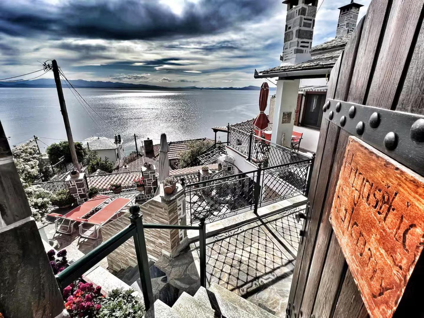 The Pagasetic Balcony - Magestic Sea Cottage Volos Exteriér fotografie